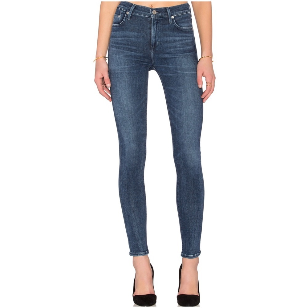 Citizens of Humanity Rocket High Rise Skinny Jean in Waverly Wash (medium blue)